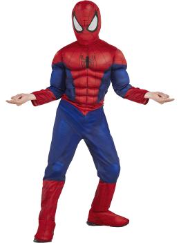 Disfraz de Spider-Man Musculoso Oficial Marvel para Niño