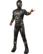 Disfraz de Spiderman negro y dorado para niño - Spider-Man 3