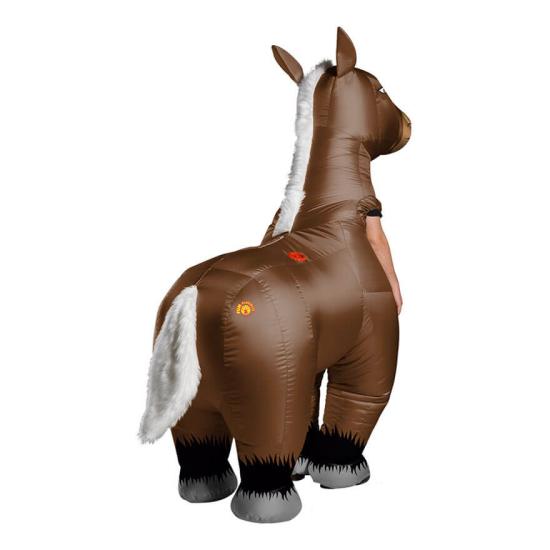 Disfraz  Sr. caballo hinchable adulto Disfraz  Sr. caballo hinchable adulto