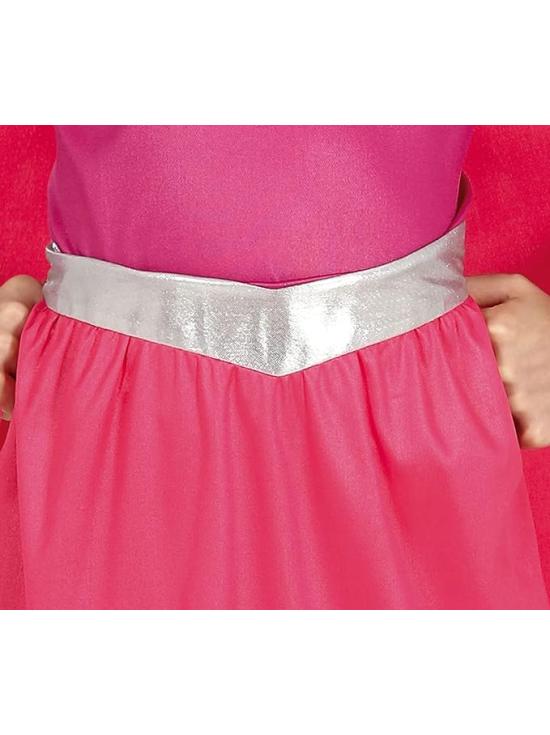 Disfraz de Super Heroína Rosa Niña **