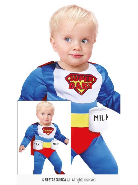 Disfraz de Superheroe Bebé BiberonMan