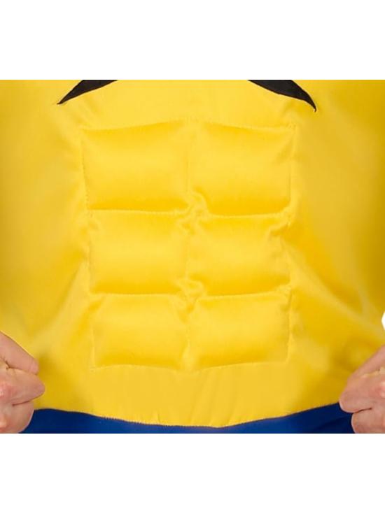 Disfraz de Superhéroe Musculoso  Lobwzno X-MEN  Amarillo para Adulto con Capucha