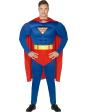 Disfraz de Superhéroe Super-Man Hombre adulto