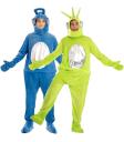 Disfraz de Teletubbies Adultos - Verde o Azul (Talla M-L)