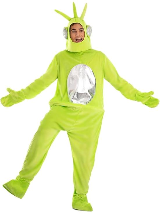 Disfraz de Teletubbies Adultos - Verde o Azul (Talla M-L)