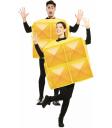 Disfraz de Tetris Amarillo para Adulto