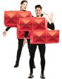 Disfraz de Tetris Rojo para Adulto