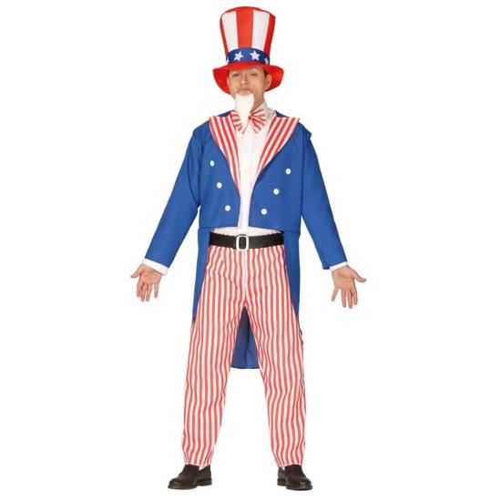 Disfraz de Tio Sam Patriota talla adulto Disfraz de Tio Sam Patriota talla adulto