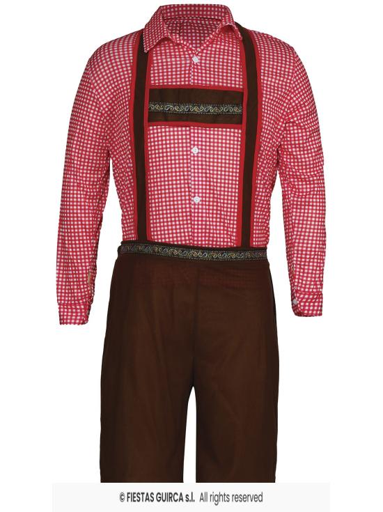 Disfraz de tirolés para hombre