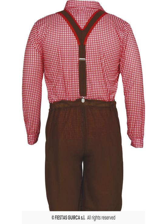 Disfraz de tirolés para hombre