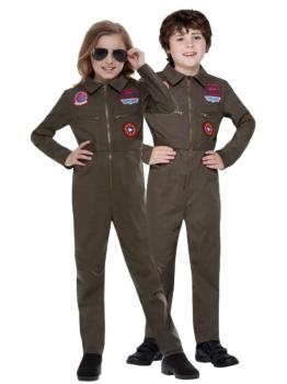 Disfraz de Top Gun talla infantil