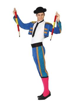 Disfraz de Torero Azul para adulto