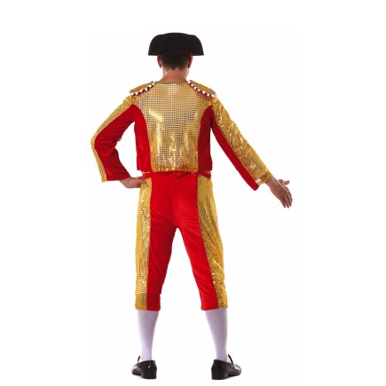 Disfraz de Torero Rojo Gala para Hombre