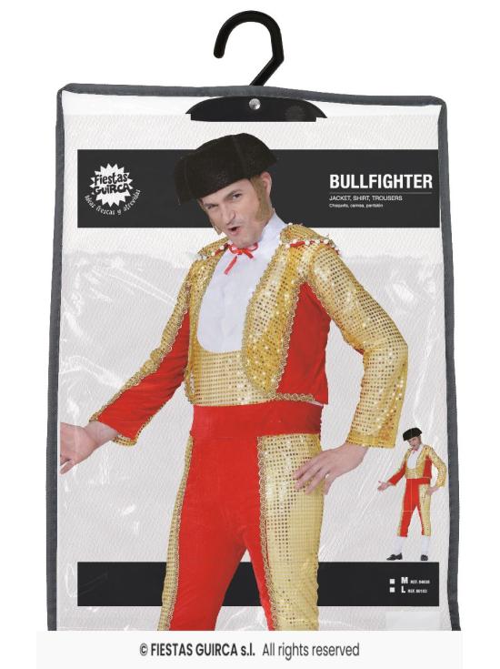 Disfraz de Torero de Gala para Hombre – Traje Torero Adulto Carnaval