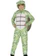 Disfraz de Tortuga Marina para Niño – Mono con Capucha y Caparazón