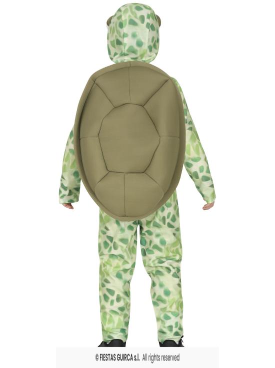 Disfraz de Tortuga Marina para Niño – Mono con Capucha y Caparazón