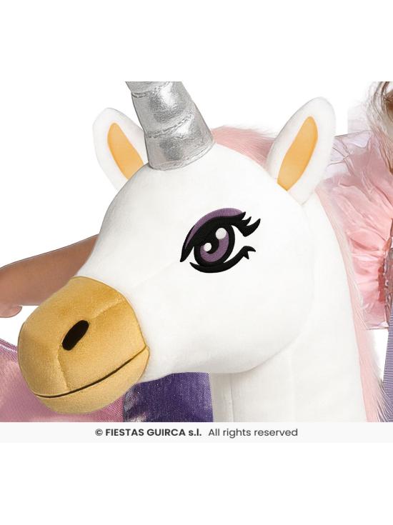 Disfraz de Unicornio infantil con Muñeco y Vestido talla 7-9 años