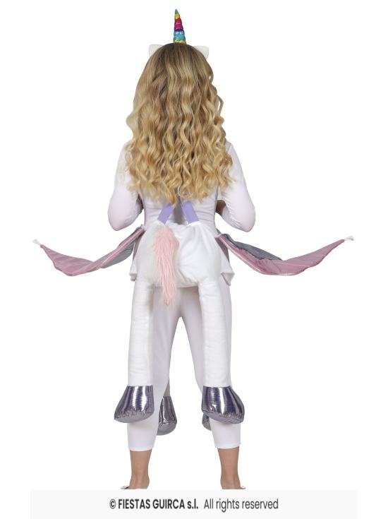 Disfraz de Unicornio infantil con Muñeco y Vestido talla 7-9 años
