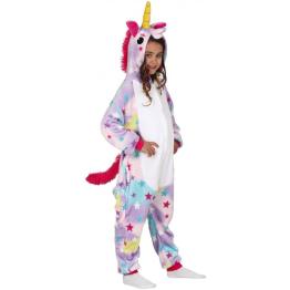 Disfraz de Unicornio Pijama de Peluche Infantil