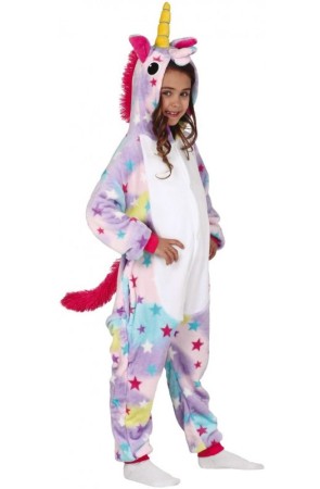 Disfraz de Unicornio Pijama de Peluche Infantil