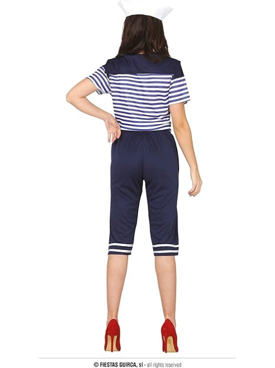 Disfraz de uniforme de marinero Mujer adulta **