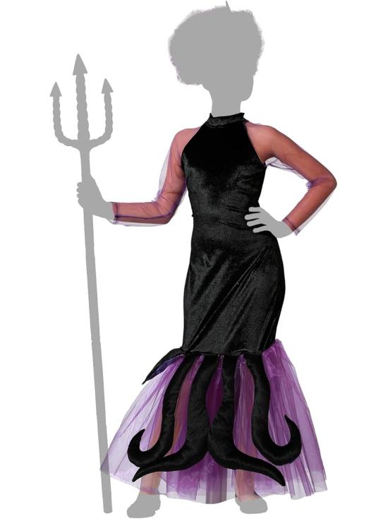 Disfraz de Ursula para niñas