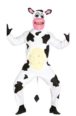 Disfraz de Vaca tetuda talla  adulto.