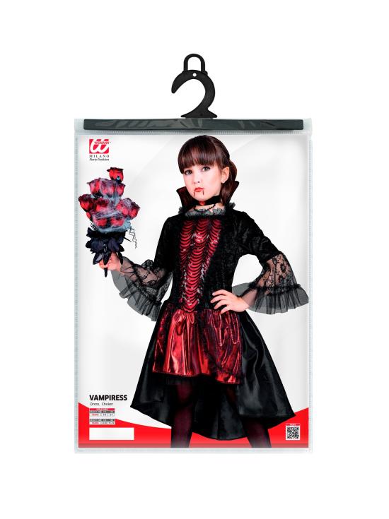 Disfraz de Vampira Infantil para Niña