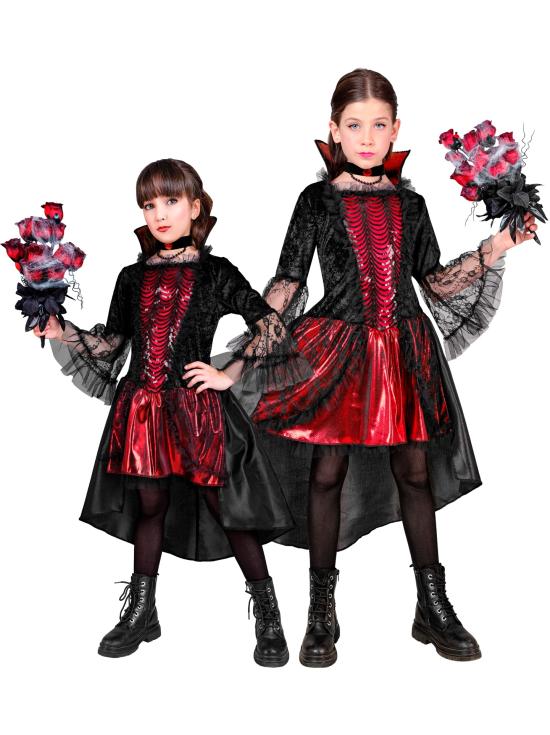 Disfraz de Vampira Infantil para Niña