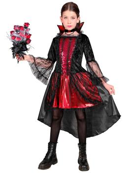 Disfraz de Vampira Infantil para Niña