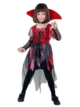 Disfraz de Vampiresa Gótica niña