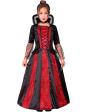 Disfraz de Vampiresa Infantil – Vestido con aro y gargantilla