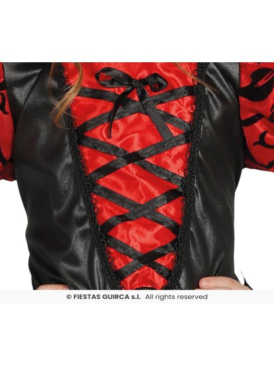 Disfraz de Vampiresa Victoriana para Niña