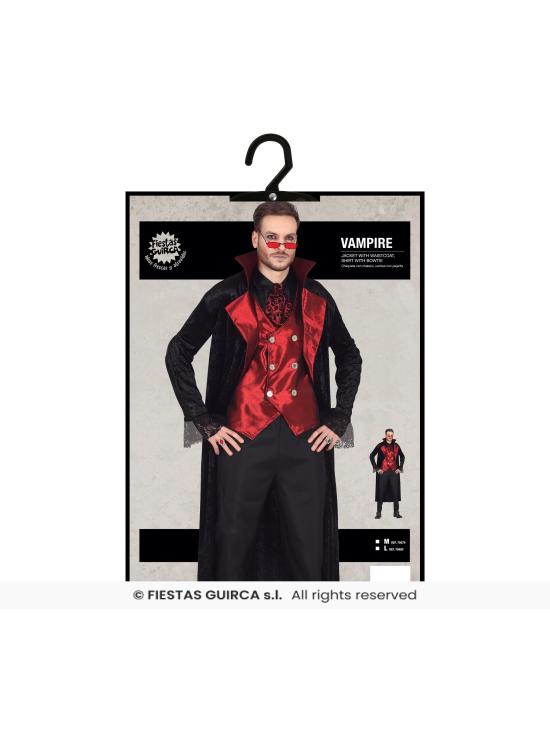Disfraz de Vampiro Drácula Gala para hombre