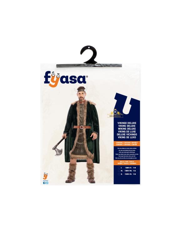 Disfraz de Vikingo Deluxe para Hombre