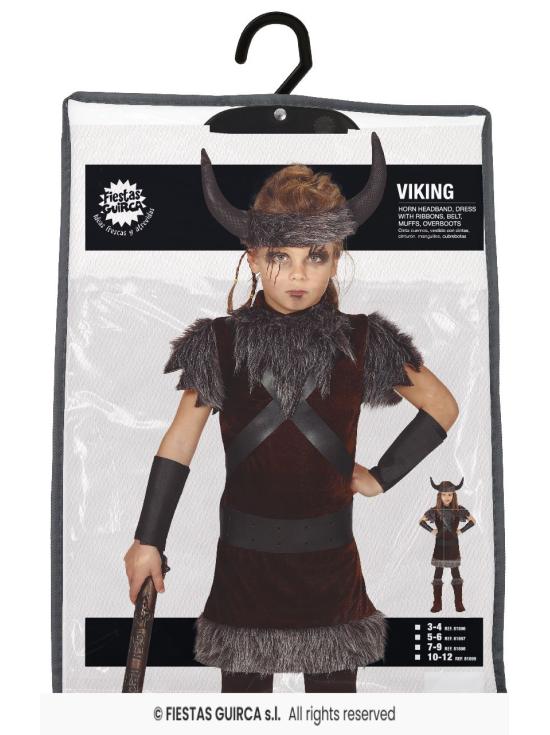 Disfraz de Vikingo Salvaje Infantil