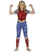 Disfraz de Wonder Lady Estrellas para Niña