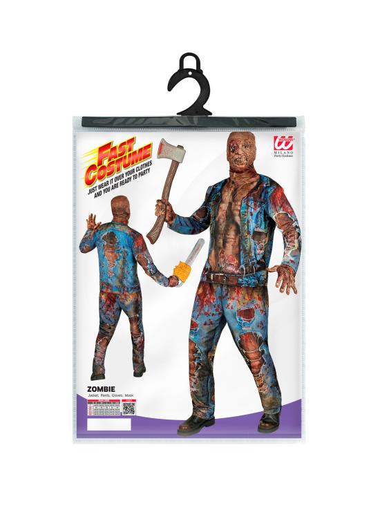 Disfraz de Zombi "Fast Costume" – Adulto