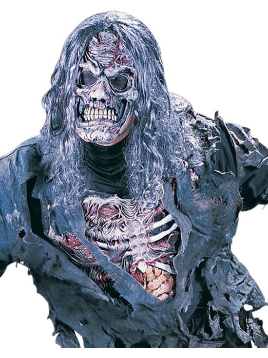 Disfraz de zombie hambriento 3D para hombre