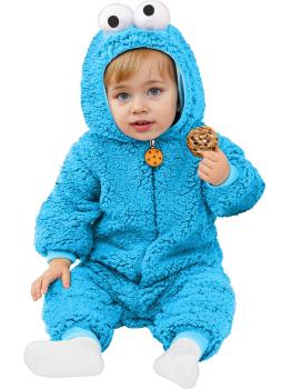 Disfraz del Monstruo de las Galletas para Bebé | Barrio Sésamo