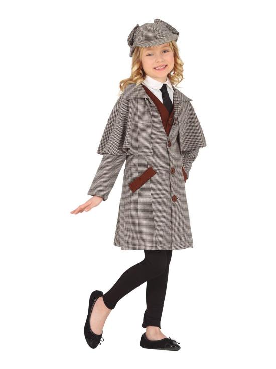 Disfraz Detective Sherlock Holmes talla infantil