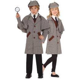 Disfraz Detective Sherlock Holmes talla infantil