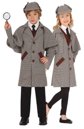 Disfraz Detective Sherlock Holmes talla infantil