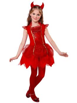 Disfraz Diablesa Elegante infantil