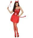 Disfraz Diablesa Sexy Rojo para Chica