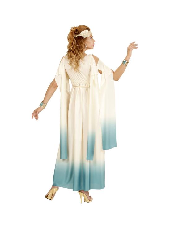 Disfraz Diosa Romana Azul para Mujer.