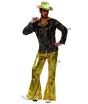 Disfraz Disco Chico Oro Talla adulto