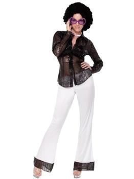 Disfraz Disco Mujer años 60 talla T-4