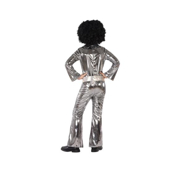 Disfraz Disco Plata Mono de niños Disfraz Disco Plata Mono de niños