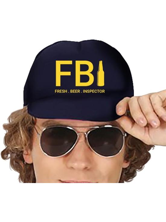 Disfraz Divertido FBI Cervecero adulto **